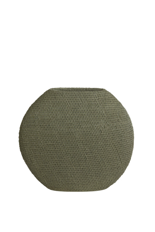 Light & Living vaas MASHABA - 40.5x14.5x36.5cm - grijs