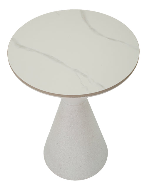 Mauro Ferretti bijzettafel - 44,5x63 cm - wit