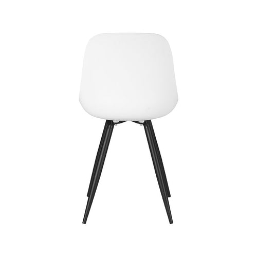 LABEL51 Eetkamerstoel Monza - Wit Kunststof - Set van 4 - vtwonen shop