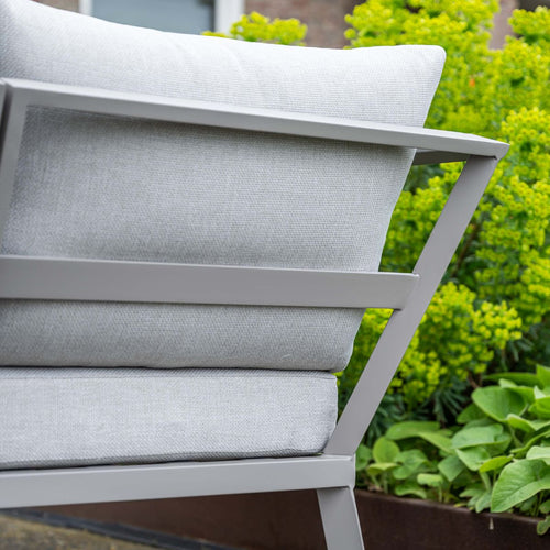 Garden Impressionslounge dining set Cameron 4-delig rechts incl stoel - taupe
