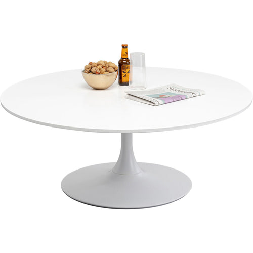 Kare Design Salontafel Schickeria wit Ø110cm - vtwonen shop