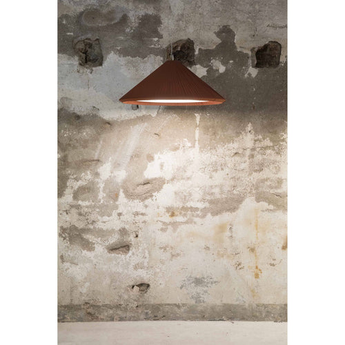Faro Hue-In - 3-lichts kleine koepelvormige plafondlamp Bordeauxrood, E27