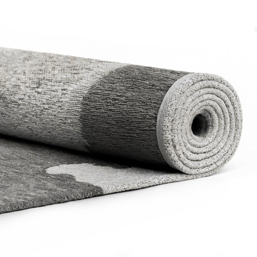 Ecorugs vloerkleed Black Shadow - zwart - 80x150cm