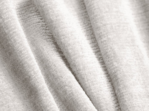 Micadoni Poef Jenny chenille, lichtbeige - 88x90x40cm