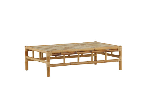 Rebellenclub Tuin Salontafel Hydra - 120 x 70cm - Naturel Bamboe - vtwonen shop