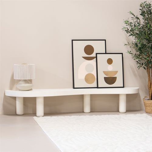 Giga Meubel Tv-Meubel Siva - MDF - Beige - 200cm - vtwonen shop