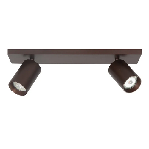 Highlight spot Mila - 2 lichts - 40  x 15   cm - bruin - vtwonen shop