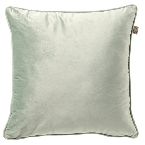 FINN - Kussenhoes 45x45 cm - velvet - effen kleur - Jadeite - lichtgroen