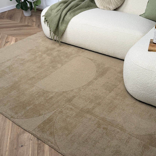 Wollen vloerkleed Twig beige/bruin - Interieur05 - 240 x 340 cm - vtwonen shop