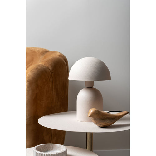 Leitmotiv tafellamp Boaz - grijs - 21x21x29cm - vtwonen shop