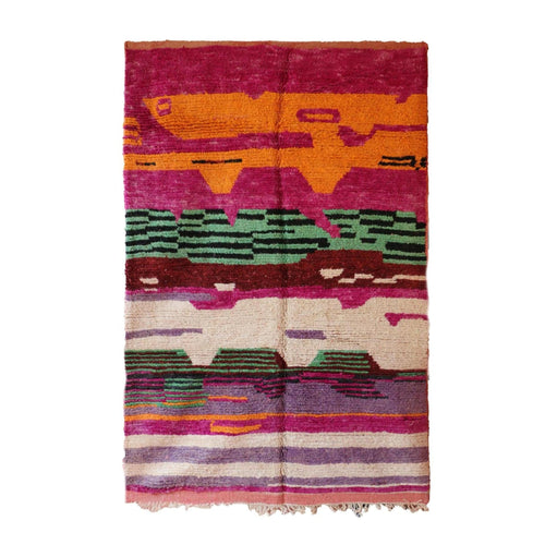 AFK Living vloerkleed Berber - handgemaakt - Wol - 174 x 264 cm - vtwonen shop