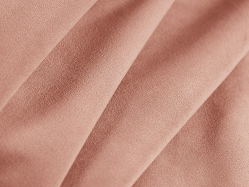 Cosmopolitan Design Modulaire hoekbank links Strino 3-zits, flueel roze - 136x308x78cm