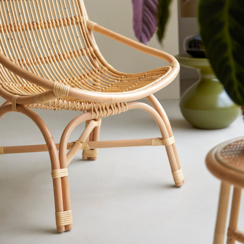 Tikamoon Rotan fauteuil - Naturel - vtwonen shop