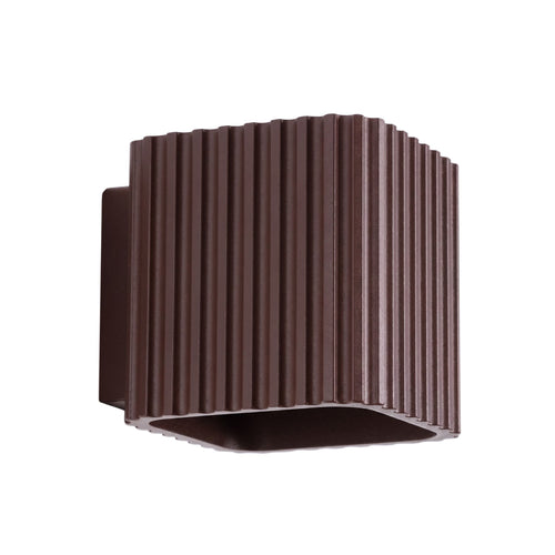 Sollux Lighting Wandlamp RIFF bruin G9 - 10x12x10cm