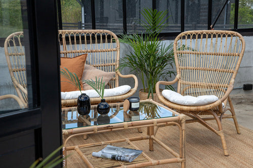 Rebellenclub Loungeset Merit - Naturel Rattan