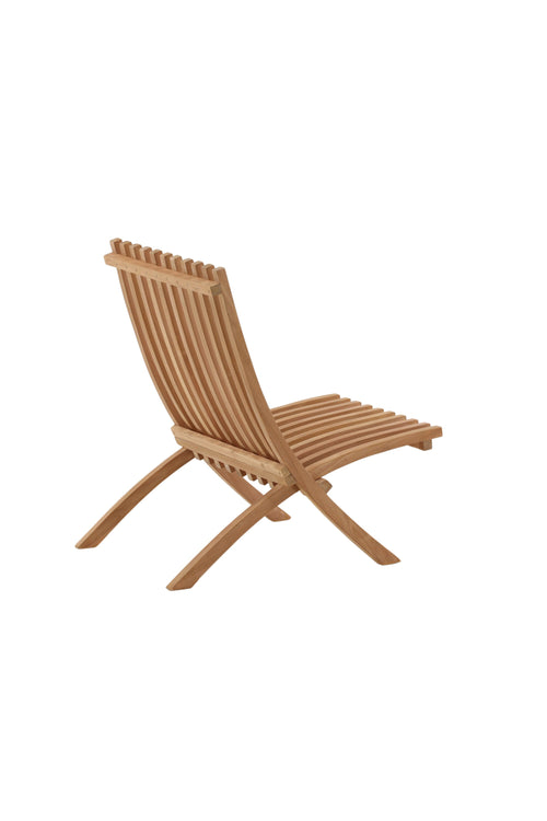Rebellenclub Loungestoel Eden - Set van 2 - Naturel Hout
