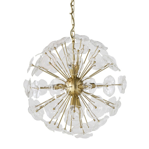 Calicosy - Kroonluchter DAHLIA - B60 cm - Gouden 60x60x60 cm