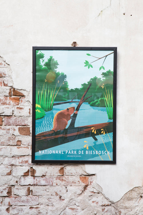 Nationale Parken Poster - De Biesbosch - vtwonen shop