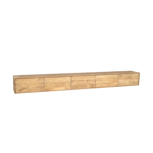 Starfurn Tv-meubel Vision - Naturel Hout - 280x30x35cm