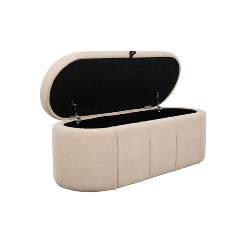 Zuiver Puffy Opbergbank Beige L