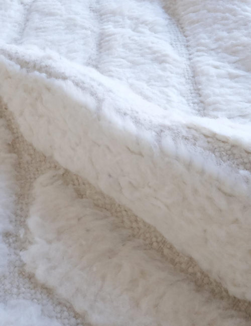 AFK Living vloerkleed Berber - handgemaakt - Wol - 140 cm x 200 cm