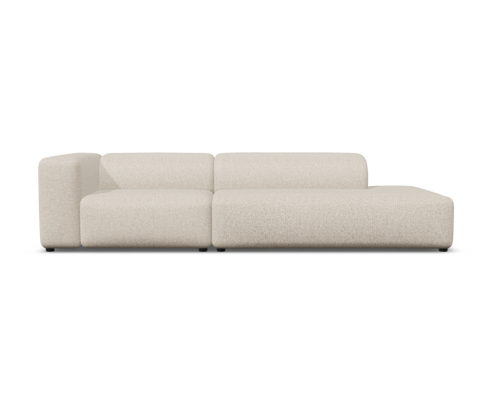 4x6 sofa - modulaire bank X6 prijsset D links - beige melange - 285cm - vtwonen shop