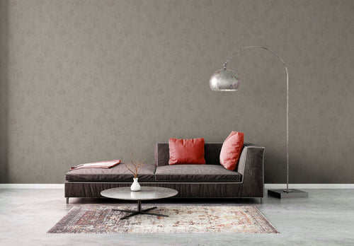 Livingwalls behang metalen platen zilver, grijs en metallic - 53 cm x 10.05 m - AS-389698