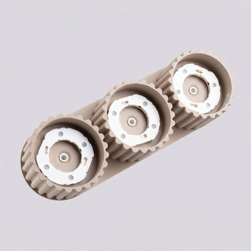 Sollux Lighting Plafondlamp AURA 3 taupe Gx53 - 32,5x10x8cm