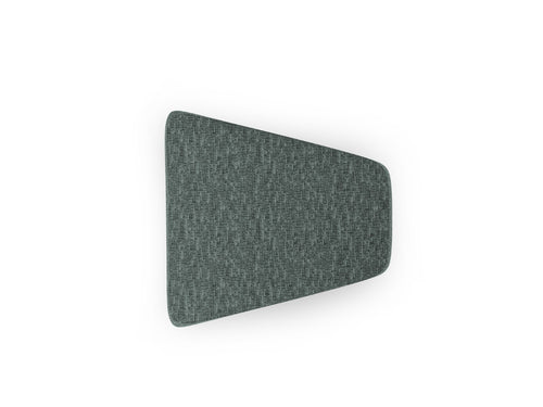 Micadoni Poef Miley chenille, olie - 79x88x40cm