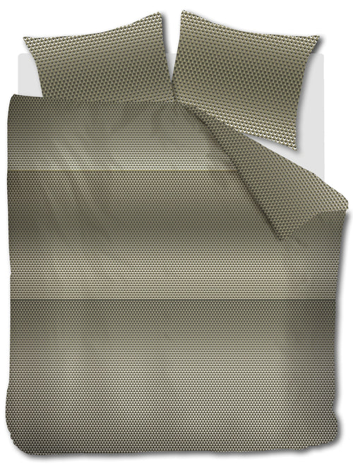 Kardol Dekbedovertrek Lofty - 200 x 200/220 cm - Olive Green