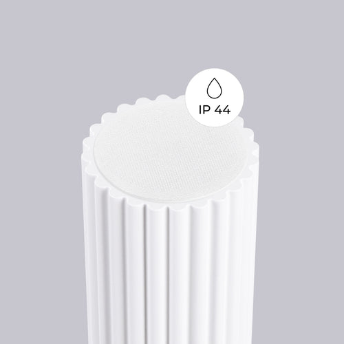 Sollux Lighting Plafondlamp HALO wit IP44 - 12x12x21cm