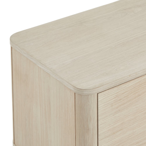 Furnhouse tv-meubel Nyborg - Witte olie - MDF, Eikenfineer - 45x180x52