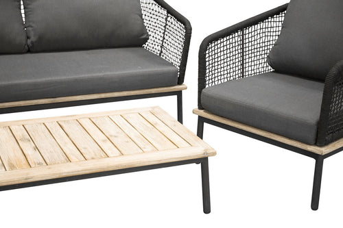 Rebellenclub Loungeset Matteo - ZwartÊ - vtwonen shop