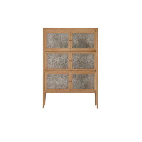 Tikamoon Eiken vitrinekast - Naturel - vtwonen shop