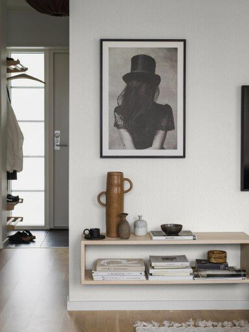 Borastapeter behang linnenstructuur grijs - 53 cm x 11.2 m - 660116 - vtwonen shop