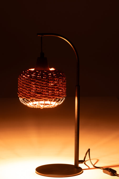 J-Line lamp Lantaarn - metaal - oranje