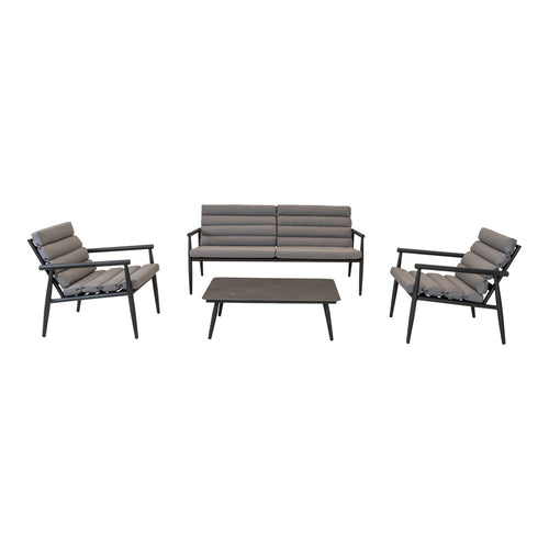 Lesli Living loungebank Harper - grijs - 168x76x72cm