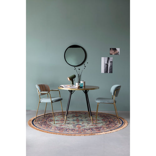 Housecraft Living Raz Vloerkleed Rond 200 cm Perzisch/ Oosters Motief  Groen - vtwonen shop