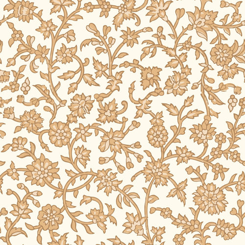 ESTAhome behang vintage bloemen bruin - 50 x 900 cm - 131520