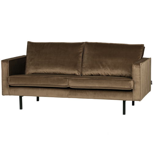 BePureHome 2,5-zits bank Rodeo - Velvet - Taupe - 85x190x86 - vtwonen shop