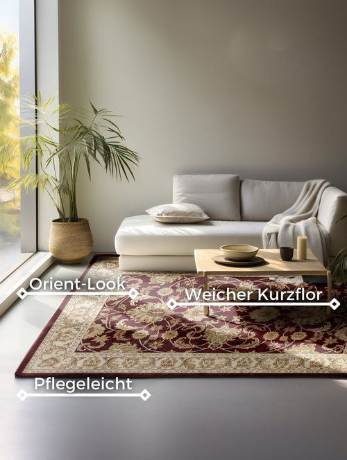 Nouristan Herat Oriental Rug Harirud Red 200x280 cm