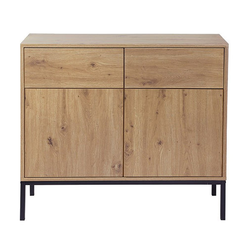 Calicosy - LENNY Dressoir 2 deuren - Eiken - 40x90x80 cm