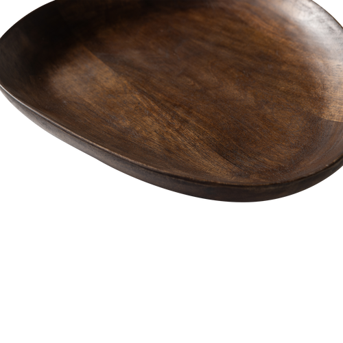 WOOOD dienblad Sevran - Mango Hout - Set van 2 - 4x26x22/4x33x29 - vtwonen shop