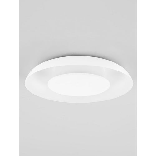 Nova Luce EPOS Inbouw plafondlamp zandwit Triac dimbare LED 24W 1482lm 2700-3000-4000K CCT