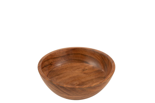J-Line kom Acacia - hout - naturel - small - vtwonen shop