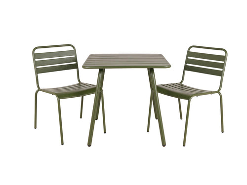 MaximaVida metalen tuinset Max olijfgroen 80 cm
