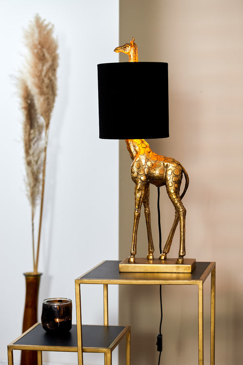 Light & Living tafellamp GIRAFFE - 28x20x68cm - brons