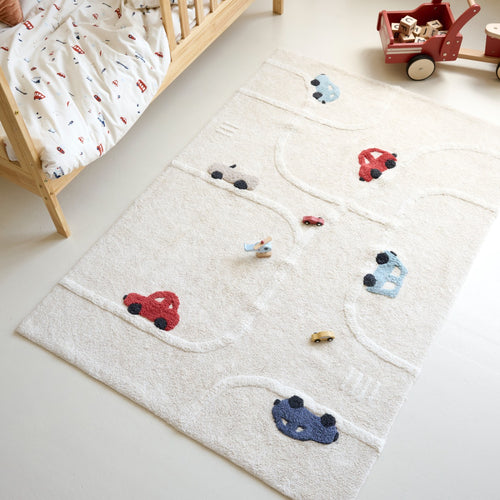 Petite Amélie Kindervloerkleed Voertuigen