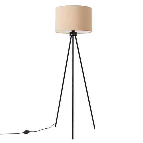 Sollux Lighting Staande lamp NEVIA beige - 40x40x135cm