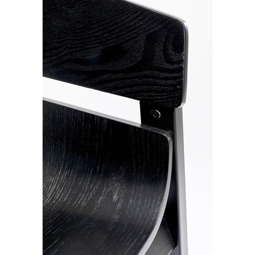 Kare Design Stoel met armleuningen Biarritz zwart - vtwonen shop